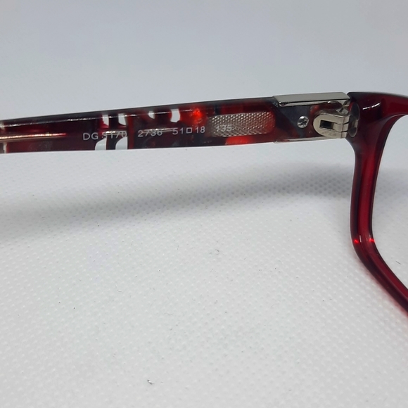 DOLCE & GABBANA DG 3170 2736 51-18-135 Rx Eyeglass Frame, Pre-Owned - Picture 5 of 6